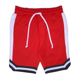 NEW KARTER COLLECTION men's pull-on short in red